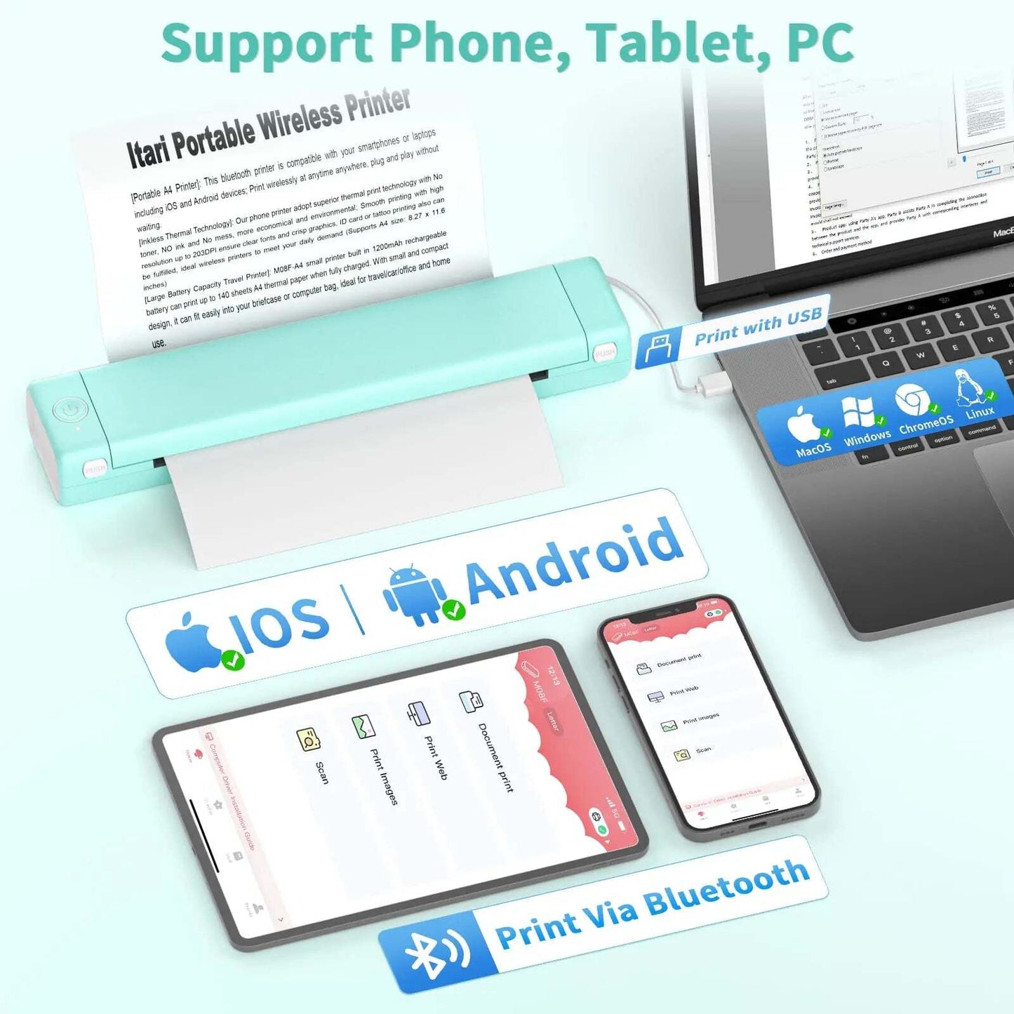 QuickPrint™ Thermal Handy Printer