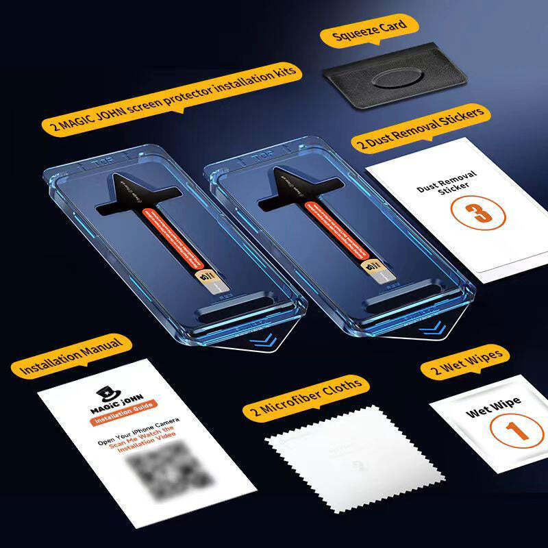 PrivacyGuard™ Dust-Free Screen Protector